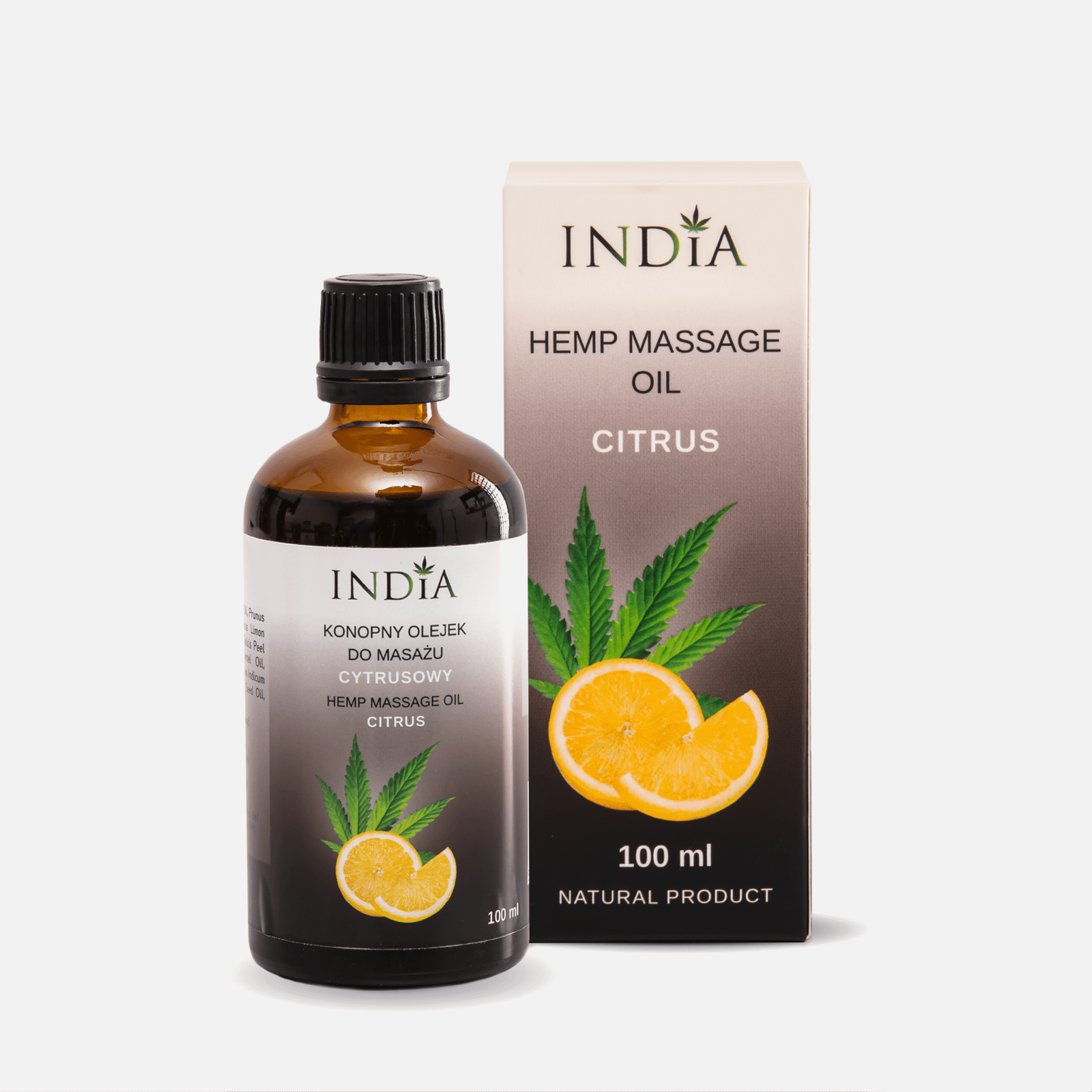 Huile De Massage Agrumes -India – Old Green