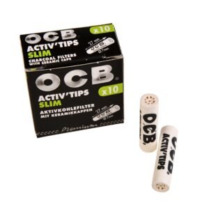 Filtres OCB Activ'tips Slim – Old Green