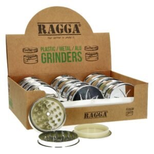 Grinder Acry Leaf Chrome 60 mm – Old Green