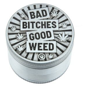 Grinder Fire-Flow Bad Bitches Leaf 50 mm – Old Green