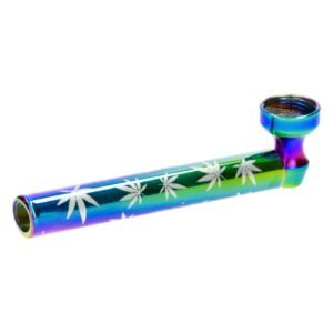 Pipe Verre Et Métal Zorr Rainbow – Old Green